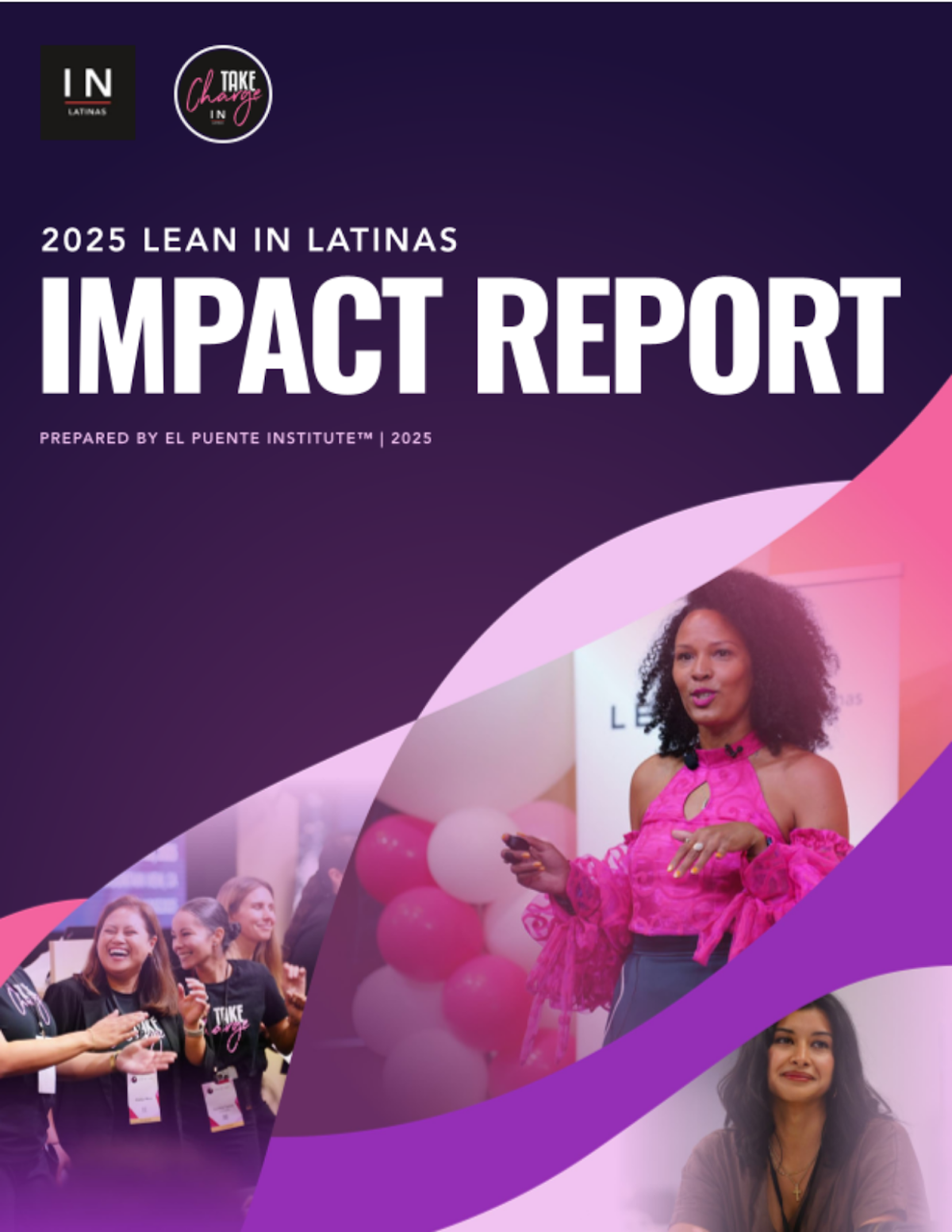 2025 Lean In Latinas Impact Report cover